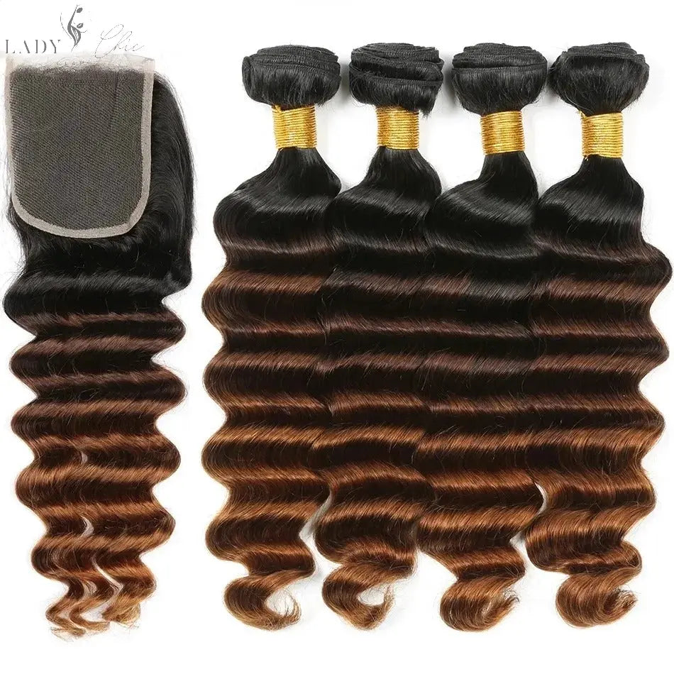 Lady Chic Glam Hair - Cheveux 4pcs Loose Deep Wave TISSAGES LADY CHIC GLAM